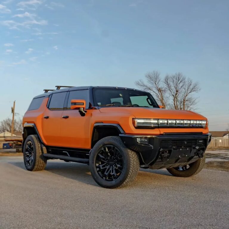 hummer ev front